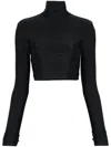 The Andamane Orchid Top In Black
