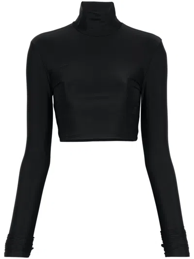 The Andamane Orchid Top In Black