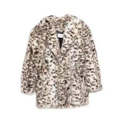 The Andamane Animal-print Coat In Multi