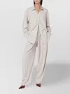 The Andamane Oversized Wendela Tailored Suit In Neutral