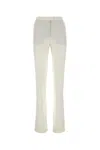 The Andamane Pleated High-waisted Straight Leg Trousers