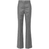 The Andamane High-waisted Gray Trousers In Grey