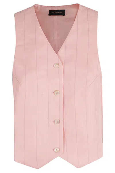 The Andamane Pauline Vest In Pink