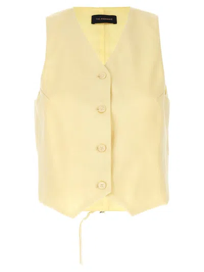 The Andamane Pauline Gilet Yellow