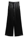 The Andamane Pleat-detail Trousers In Black