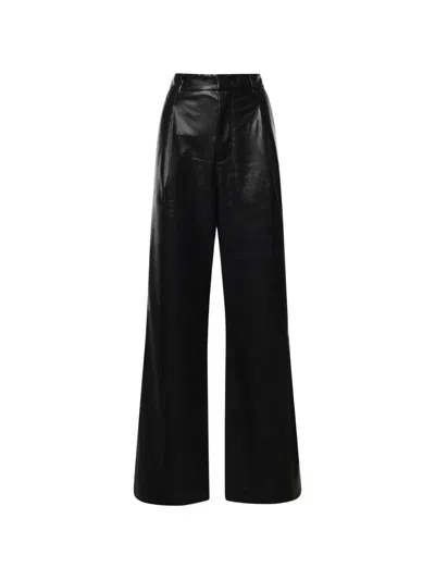 The Andamane Pleated Trousers In Black
