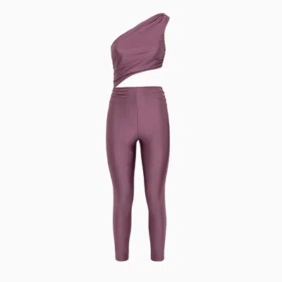 The Andamane Poppy One Jumpsuit In Purple