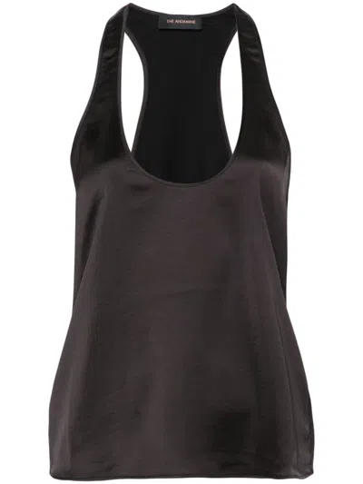 The Andamane Woman Tank Top Black Size 4 Polyester