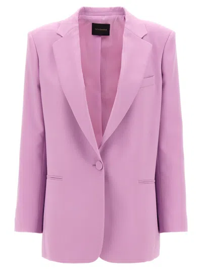 THE ANDAMANE PURPLE SINGLE BREASTED BLAZER