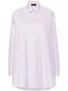 The Andamane Raily Maxi Shirt In Pink