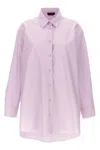 The Andamane Shirt With Long Sleeves And Curved Hem