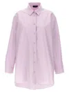 The Andamane Shirt With Long Sleeves And Curved Hem