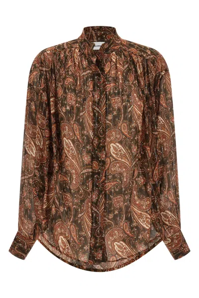 The Andamane 'rania' Shirt In Brown