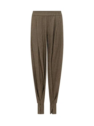 The Andamane Renee Buttoned Pants In Gray
