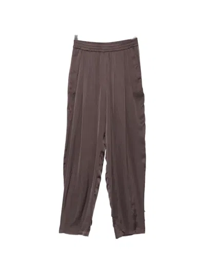The Andamane Renee Elasticated-waistband Trousers In Brown