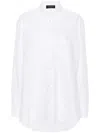 The Andamane Robbie Long-sleeve Shirt In White