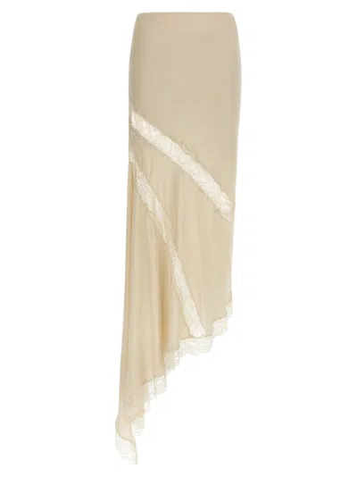 The Andamane 'rosetta' Skirt In Sand