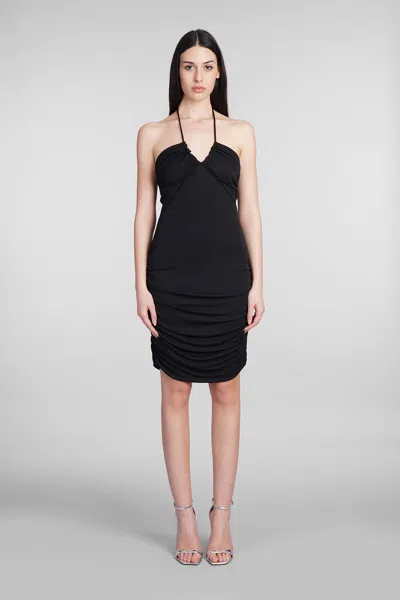 The Andamane Roxy Dress In Black Polyester