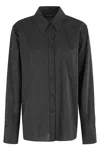 The Andamane Georgiana Shirt In Grey Melange