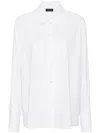 The Andamane Robbie Long-sleeve Shirt In White