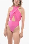 The Andamane Hola Stretch Lycra Halterneck Bodysuit