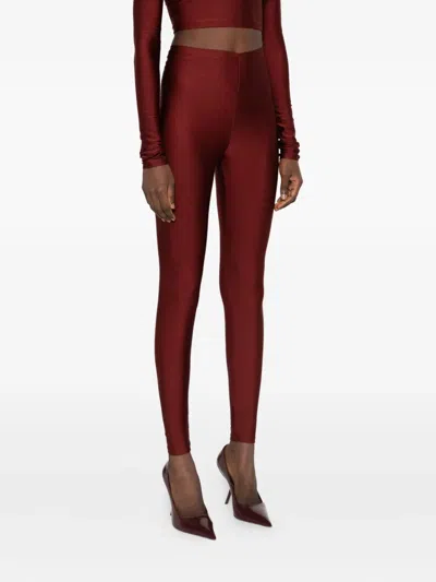 The Andamane Seamless Leggings In Red