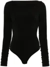 The Andamane Serafina Bodysuit In Black