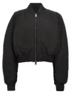 The Andamane 'sierra' Cropped Bomber Jacket