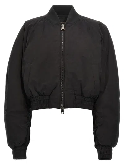 THE ANDAMANE SIERRA' CROPPED BOMBER JACKET