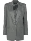 The Andamane Single-breasted Blazer In 灰色