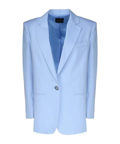 The Andamane Single-breasted Blazer In Blue