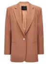 The Andamane Notched Lapels Single-breasted Blazer