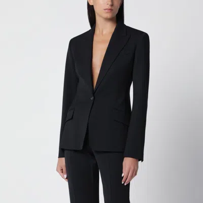 The Andamane Toni Single-breasted Tailored Blazer In Black