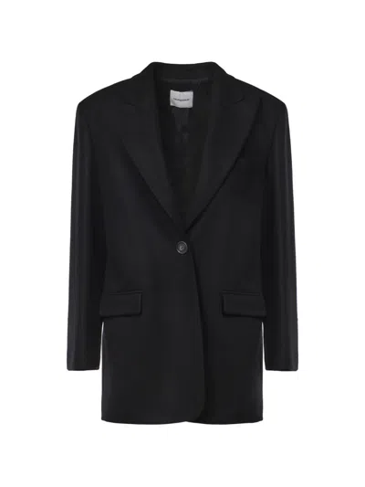 The Andamane Single-breasted Blazer In Black