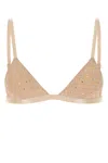 The Andamane Crystal-embellished Triangle Bra In Blush