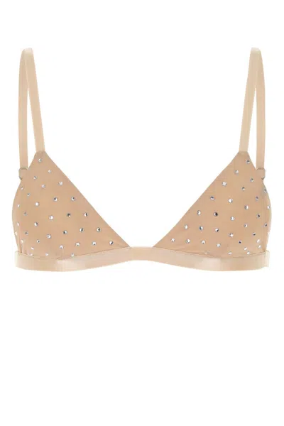 THE ANDAMANE SKIN PINK MESH BRA