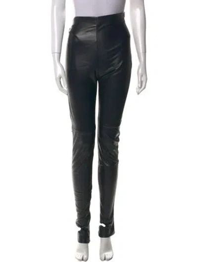 Pre-owned The Andamane Skinny Leg Pants In Black