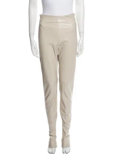 Pre-owned The Andamane Skinny Leg Pants In Neutral
