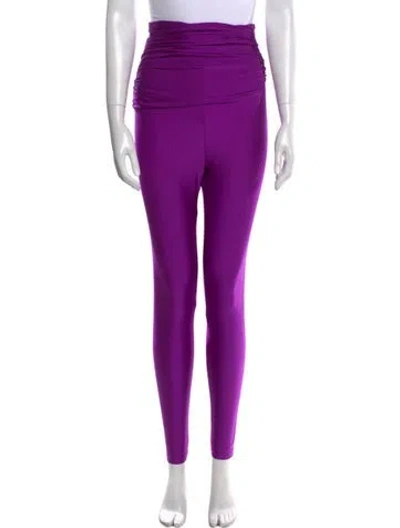 Pre-owned The Andamane Skinny Leg Pants W/ Tags In Purple