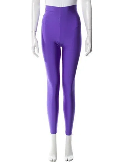 Pre-owned The Andamane Skinny Leg Pants W/ Tags In Purple