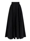 The Andamane Tiered Maxi Skirt In Lightweight Cotton Taffeta