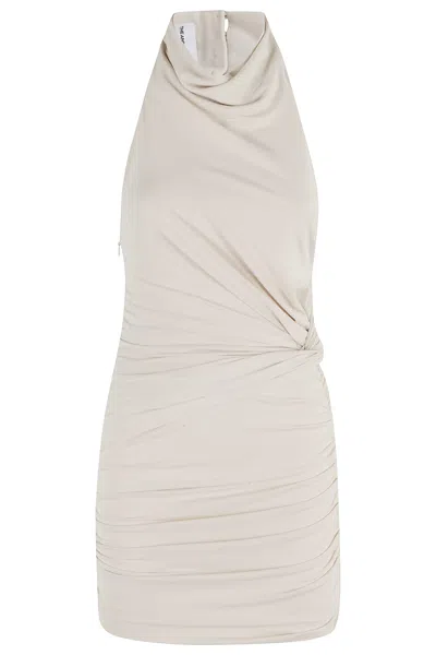 The Andamane Stella Mini Turtleneck In Neutral