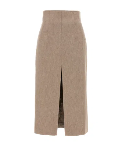 THE ANDAMANE STEPHANIE MID-LENGTH SKIRT
