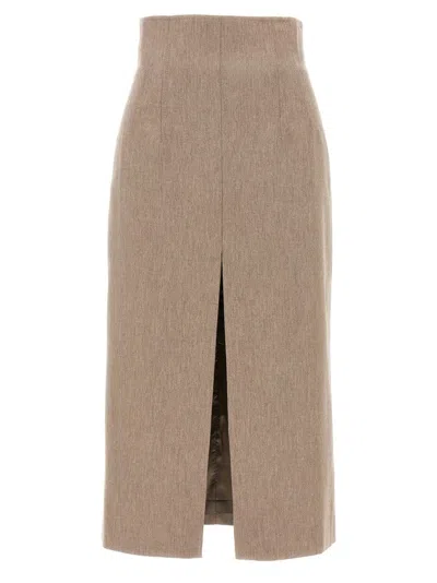 The Andamane Stephanie' Midi Skirt In Multi