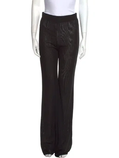 Pre-owned The Andamane Straight Leg Pants W/ Tags In Black