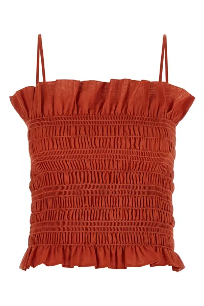 The Andamane Suri Tops Red