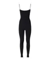 The Andamane Nicky Sleeveless Bodycon Jumpsuit In Black