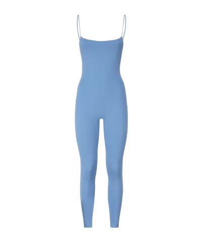 The Andamane Jumpsuit With Shoulder Pads In Blue
