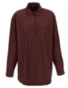 The Andamane Cotton Sweater In Clothing In Burgundy