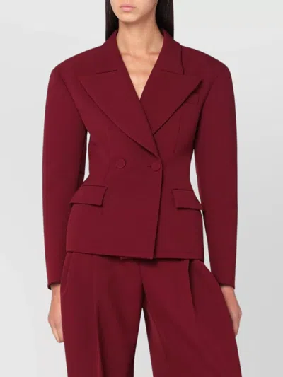 THE ANDAMANE TAILORED JACKET WITH DOUBLE-BREASTED DESIGN AND LAPELS